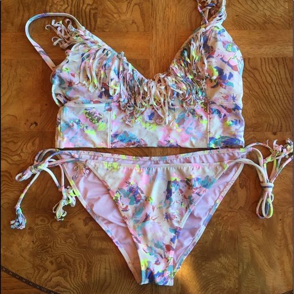 CANDY SPRINKLE Confetti Fringe Suit - Picture 1 of 8